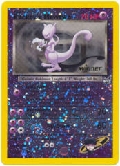 Rocket's Mewtwo 8 Reverse Holo WINNER Stamp Promo - Best of Game